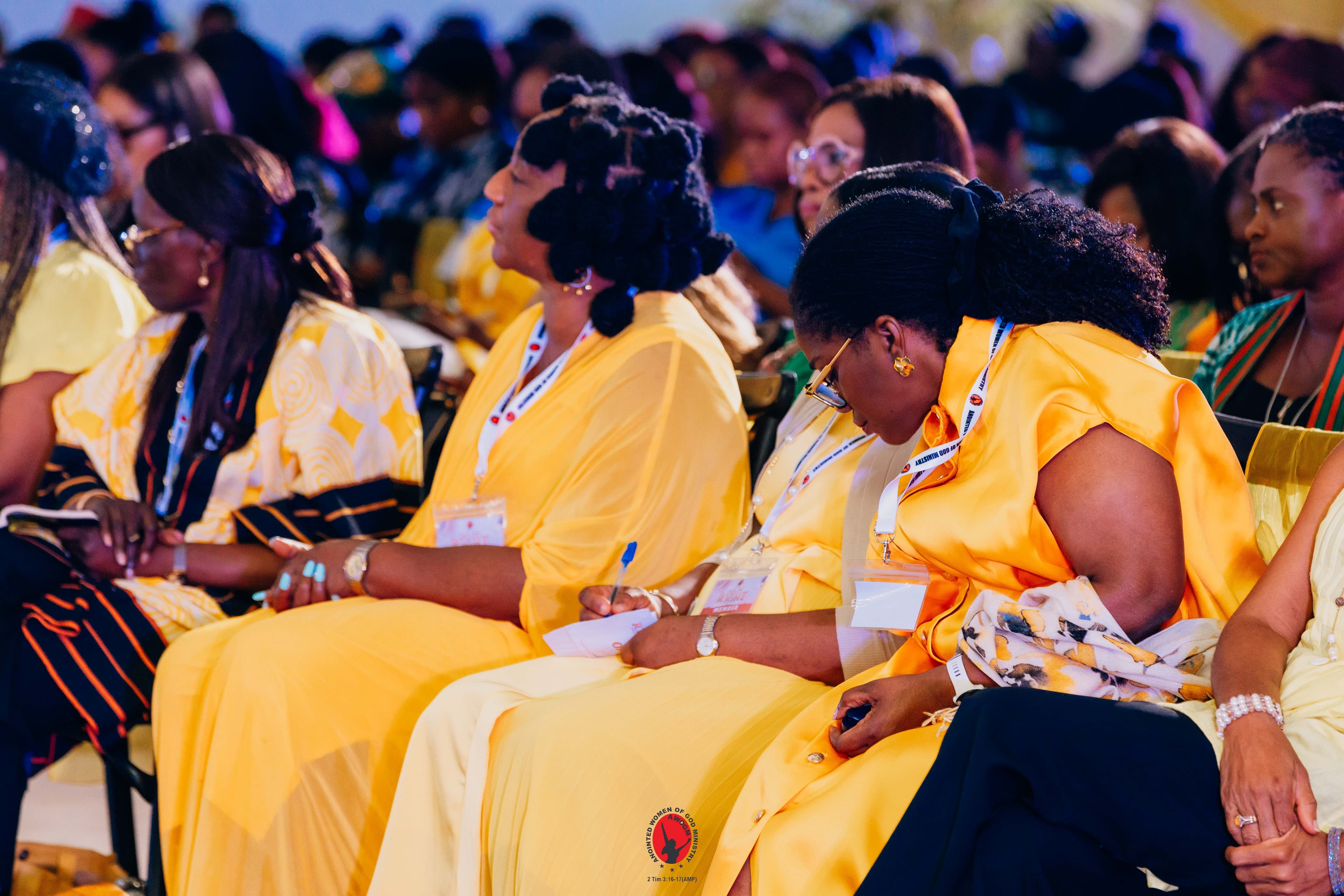 Women praying together